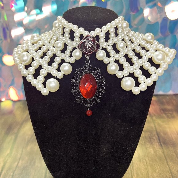 Jewelry Round Imitation Pearl Choker Necklace Necklace Accessories Pearl Collar Poshmark